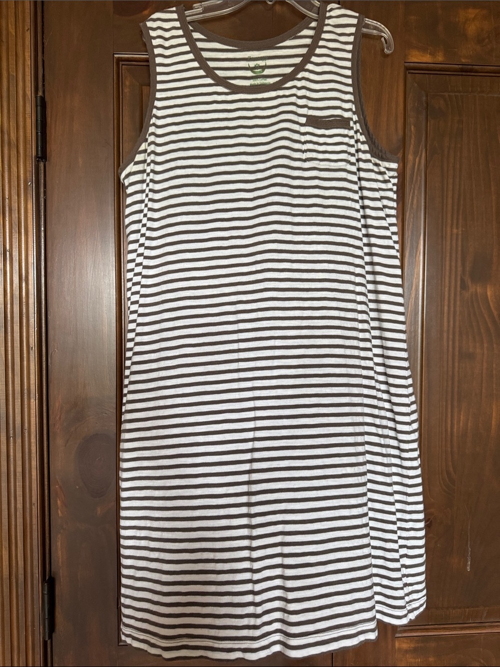 Zenergy by Chicos Sleeveless Cotton T shirt Dress